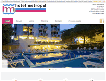 Tablet Screenshot of metropolhotel.it