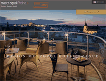Tablet Screenshot of metropolhotel.cz